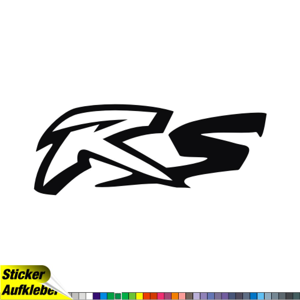 - aprilia RS - Aufkleber Sticker Decal