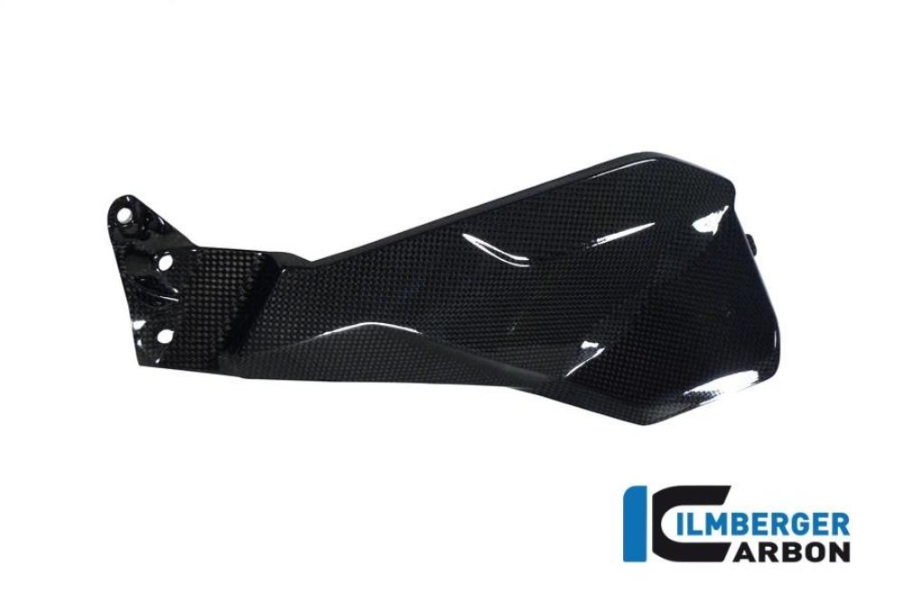 lower tank cover right / intake pipe cover right carbon