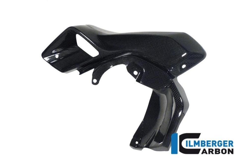 Windkanal links (obere Wasserkühlerabdeckung) Carbon