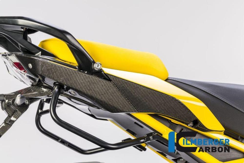 Side cover at seat right carbon