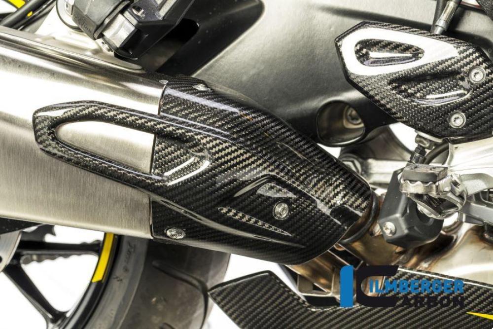 Front exhaust guard on silencer BMW S 1000 XR 2015-2019