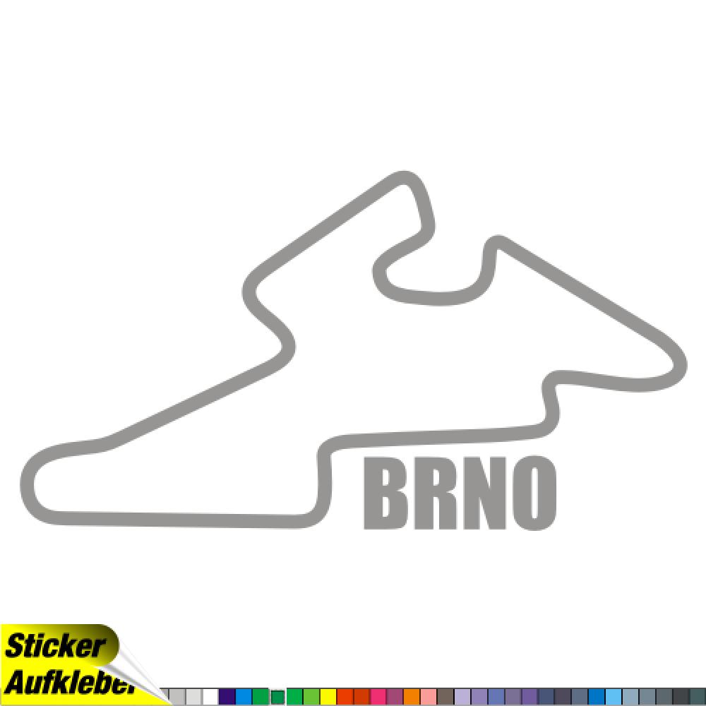 Brno Raceway Decal Sticker