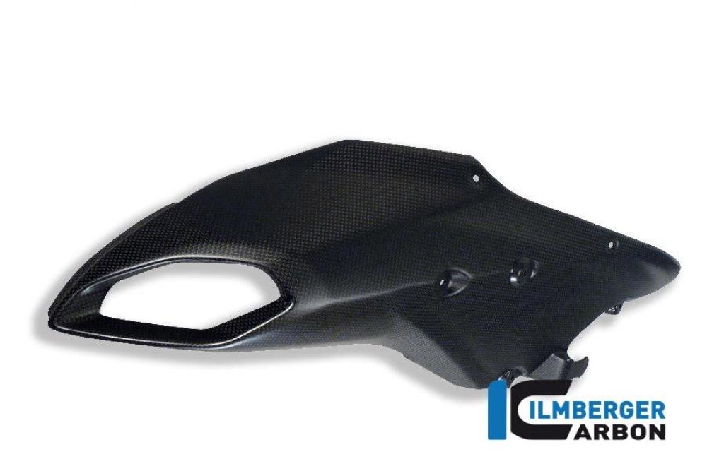 Left air intake channel cover carbon
