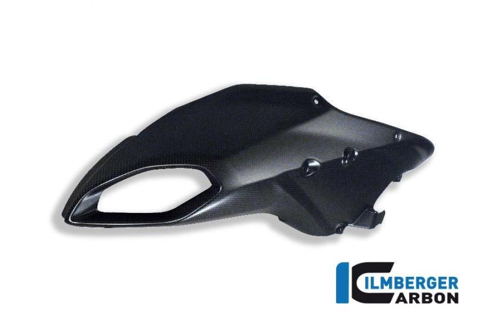 Left air intake channel cover carbon