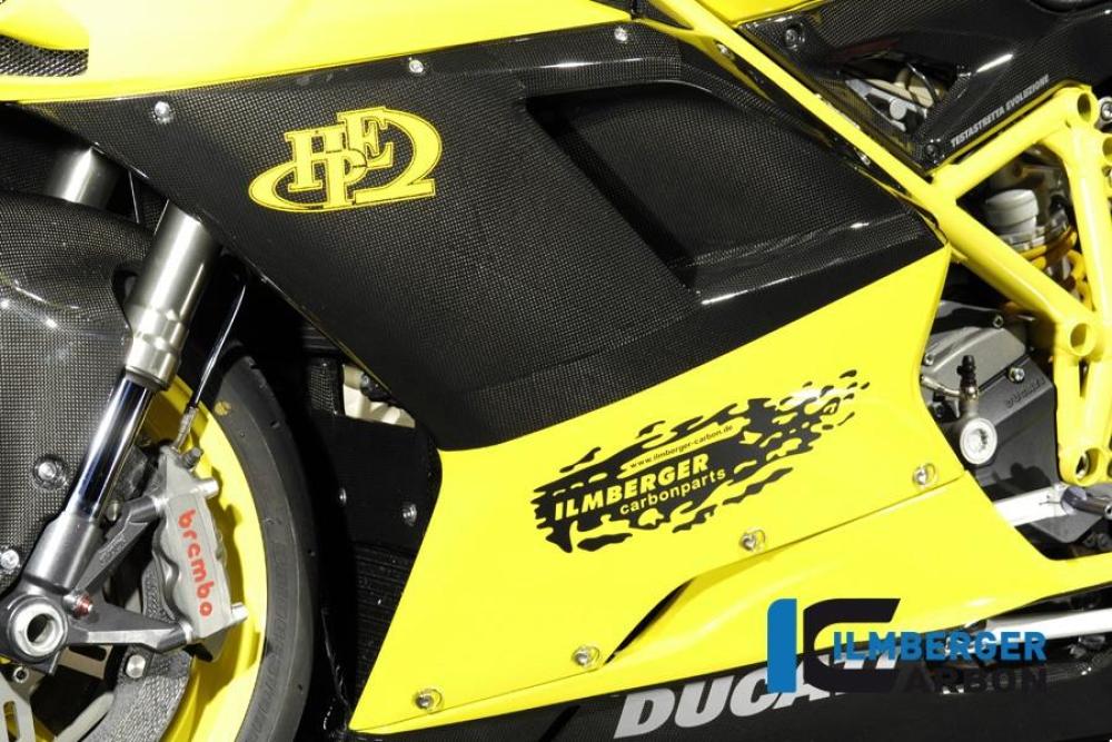 Preview: Verkleidungsseitenteil links Carbon