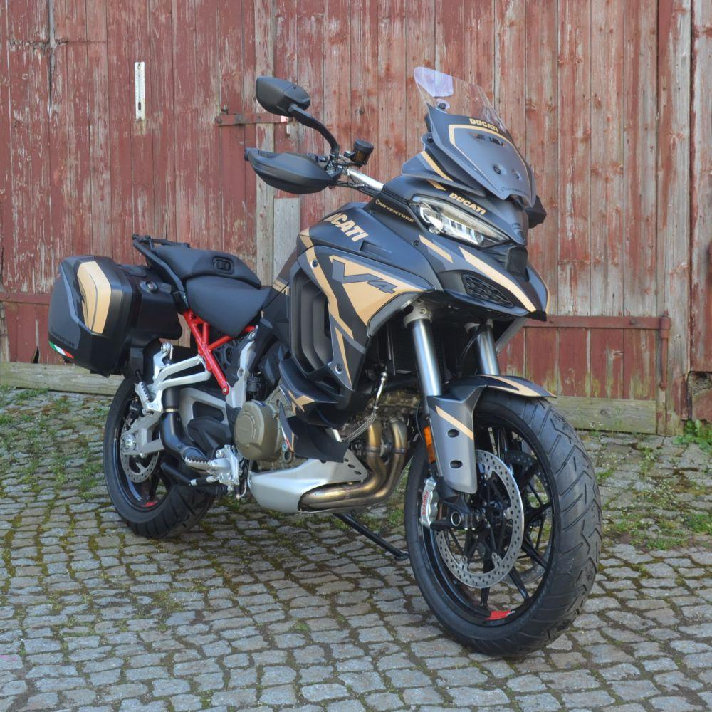 DUCATI Multistrada V4 "Adventure" - GOLD Dekor Stickerkit BJ. 2021-