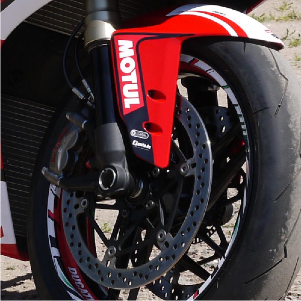 DUCATI Panigale 899 | 1199 (13-14) Dekor Stickerkit Aufkleber SBK 2013 Weiß