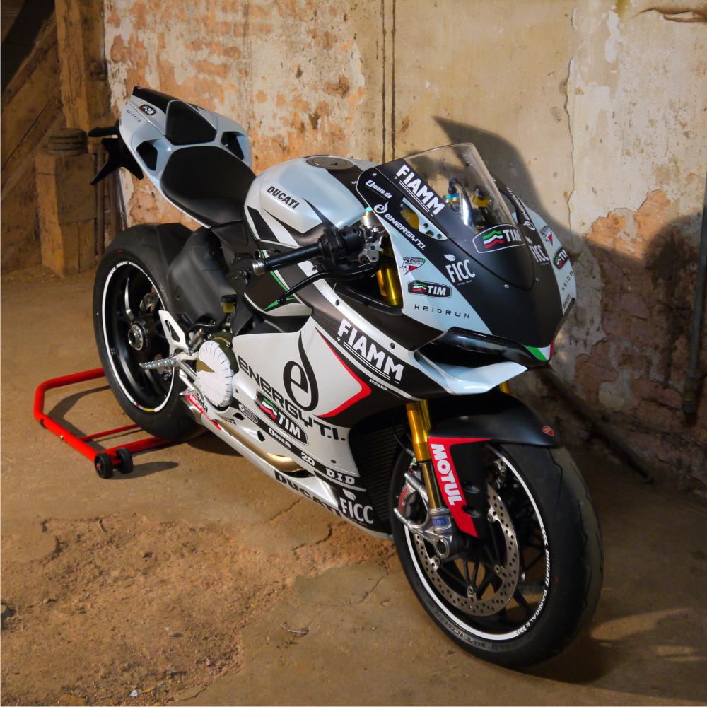 DUCATI Panigale 899 | 1199 (13-14) Dekor Stickerkit Aufkleber SBK 2013 Black