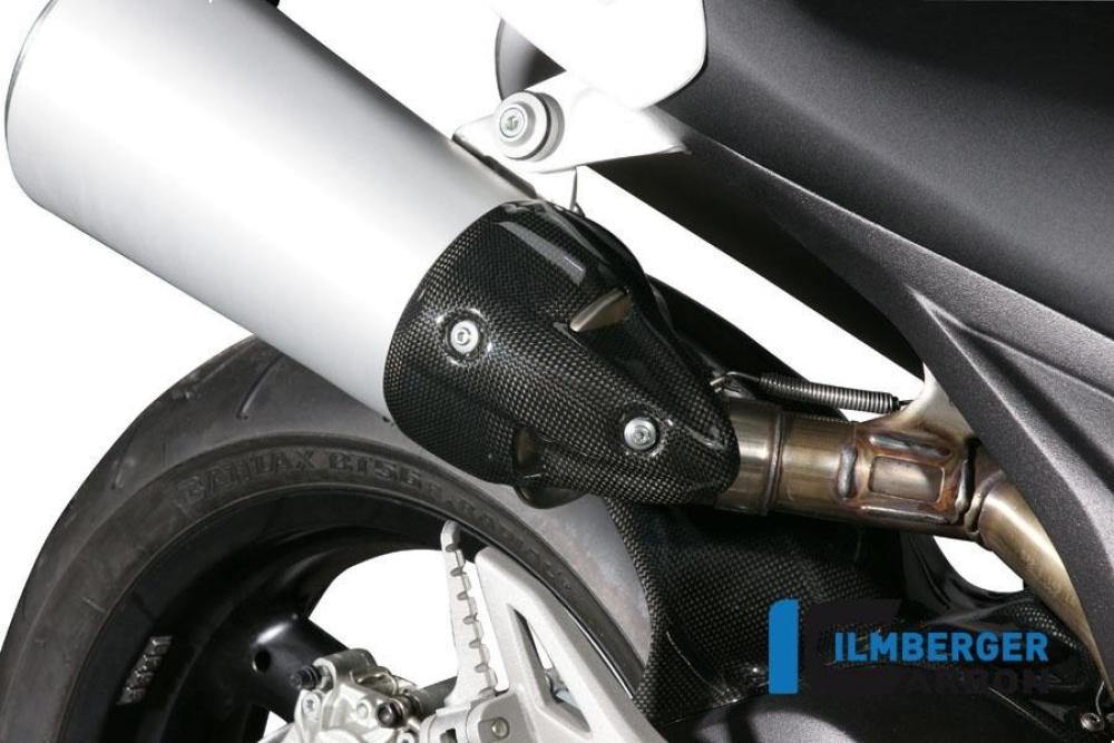 Auspuffhitzeschutz rechts Carbon