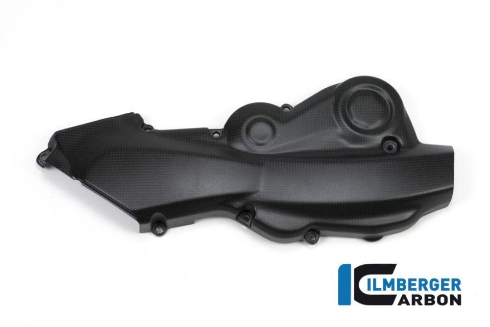Timing belt cover horizontal matte finish carbon