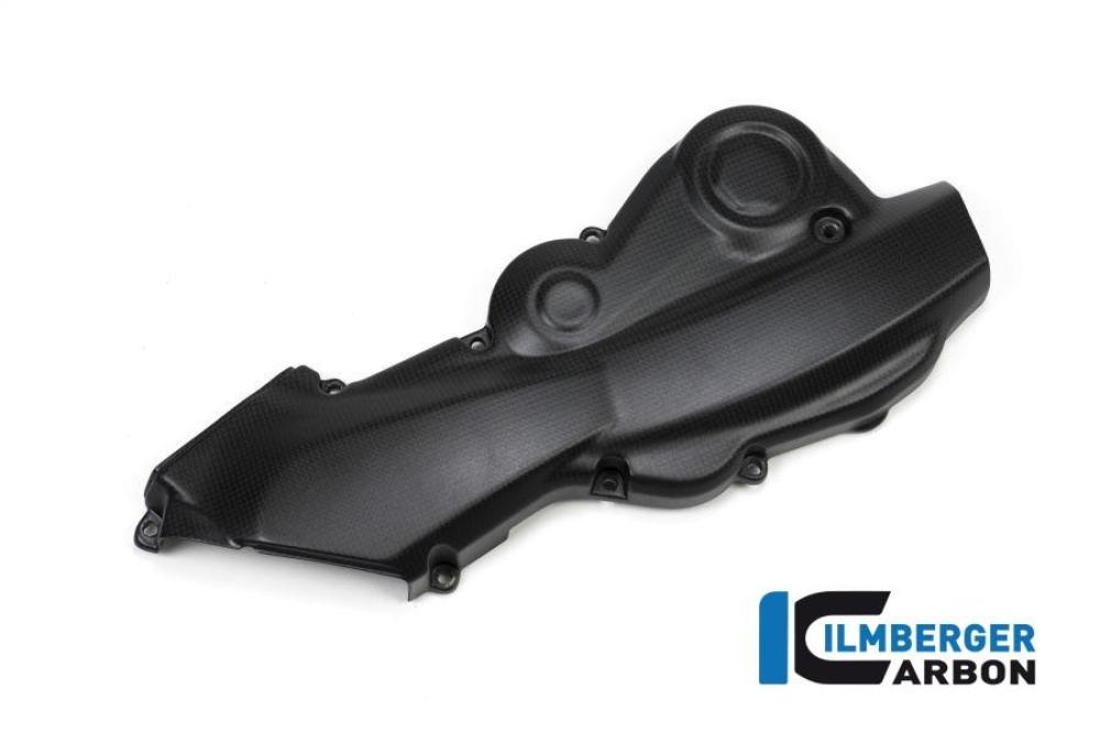 Timing belt cover horizontal matte finish carbon