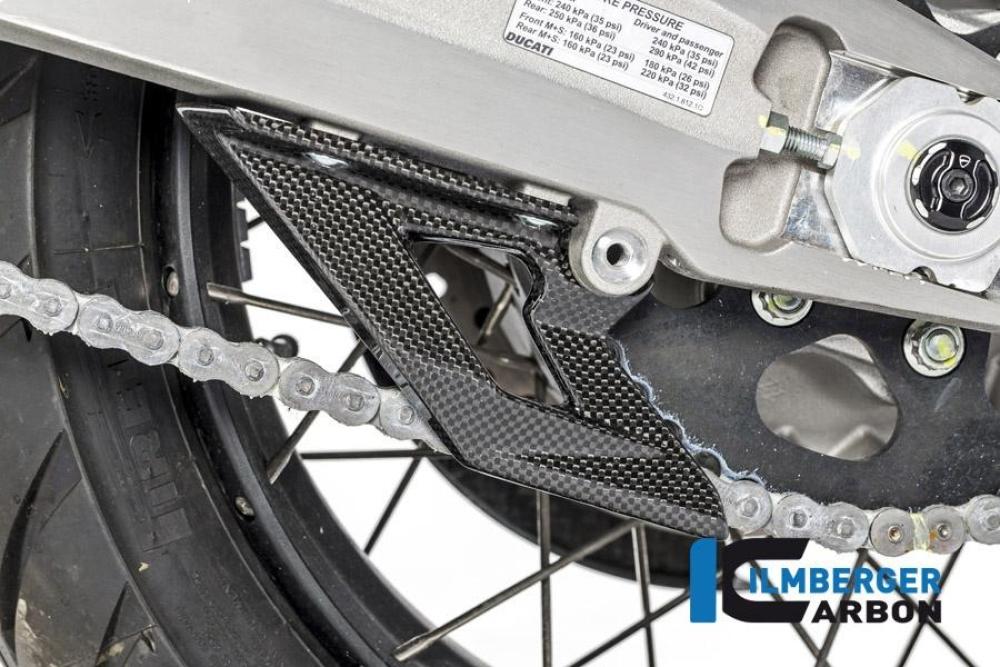 Unterer Kettenschutz glanz Ducati MTS 1200'16 Enduro