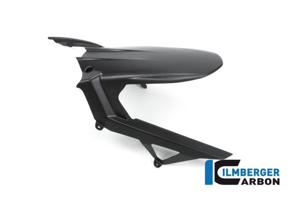 Rear Hugger including upper chain guard matt Ducati MTS 1200'16 Enduro