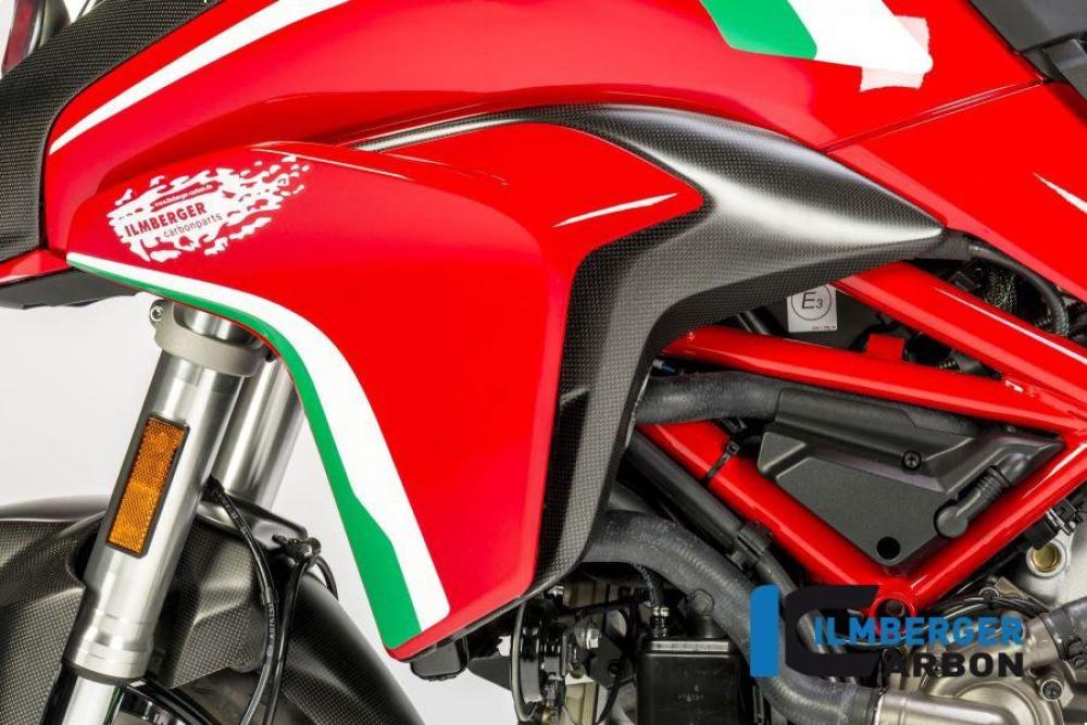 Luftauslassverkleidung am Seitenteil links matt Ducati MTS 1200'15