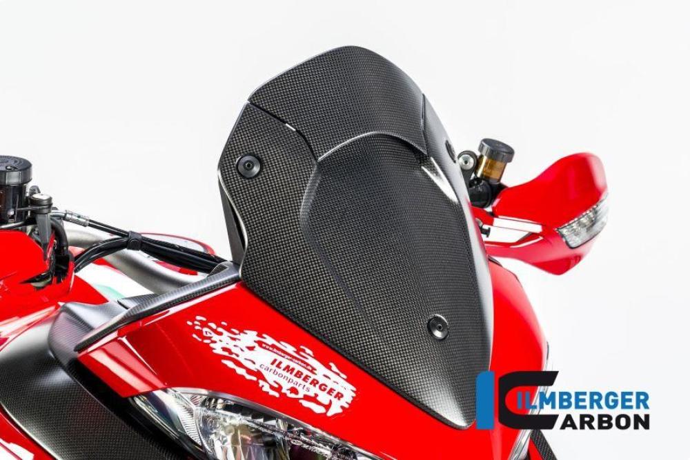 Windshield (matt surface) Carbon - Ducati MTS 1200'15