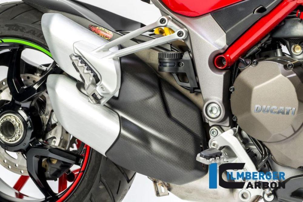 Auspuffhitzeschutz Ducati MTS'15 matt