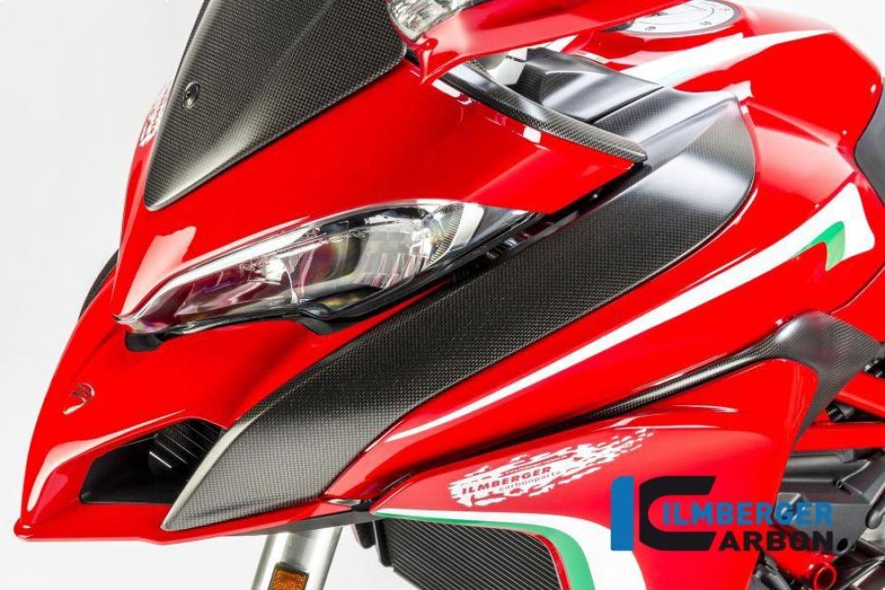 Tankcover left / Airchannel cover left side matt surface Ducati MTS 1200 `15