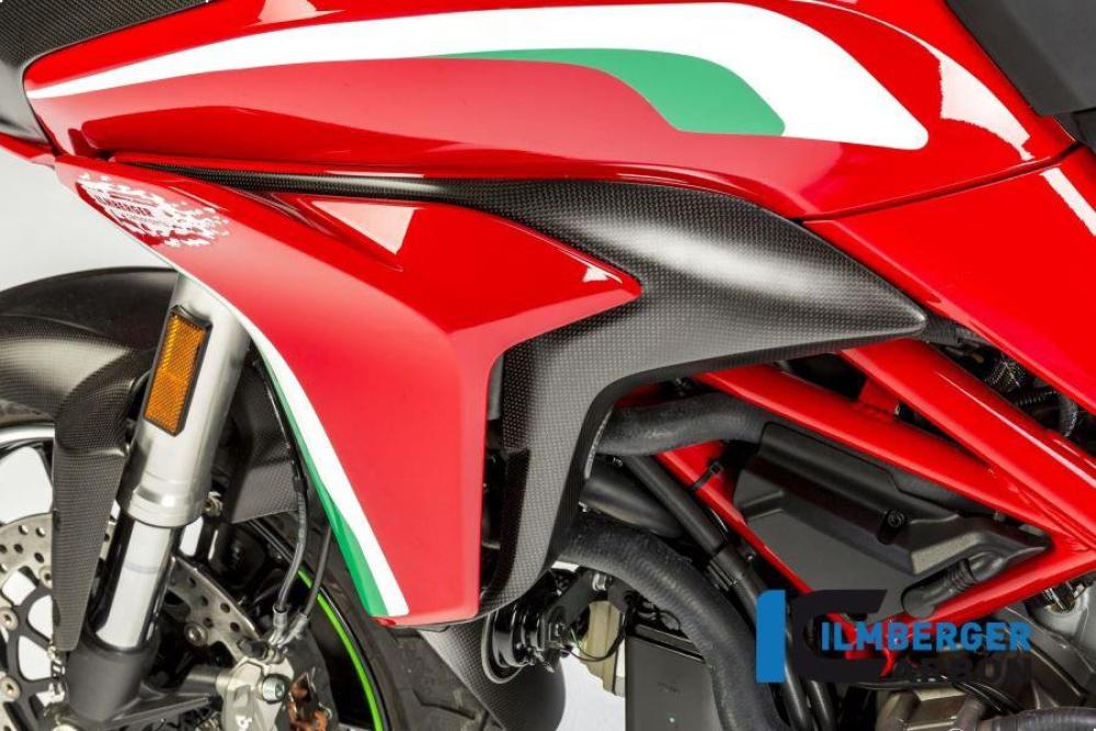 Luftauslassverkleidung am Seitenteil links matt Ducati MTS 1200'15