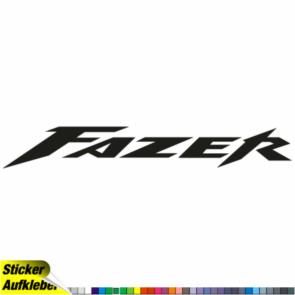 YAMAHA - FAZER - Logo 2 Aufkleber Sticker Decal