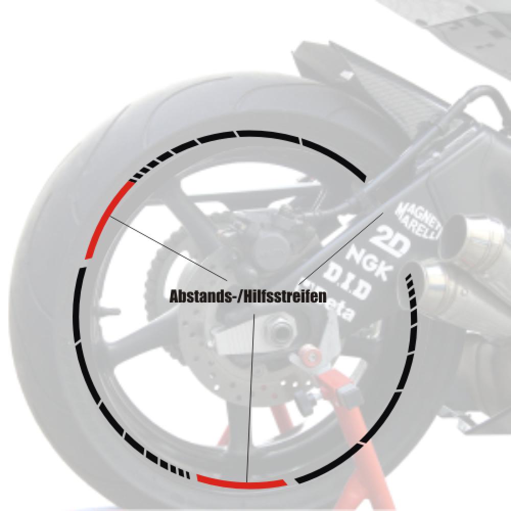 Rim Stripes GP Style with your Text