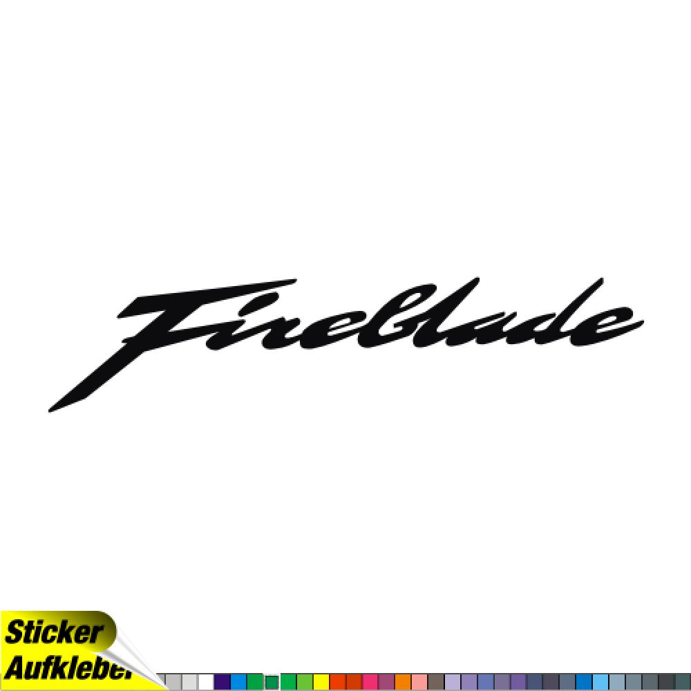 - Fireblade - Aufkleber Sticker Decal