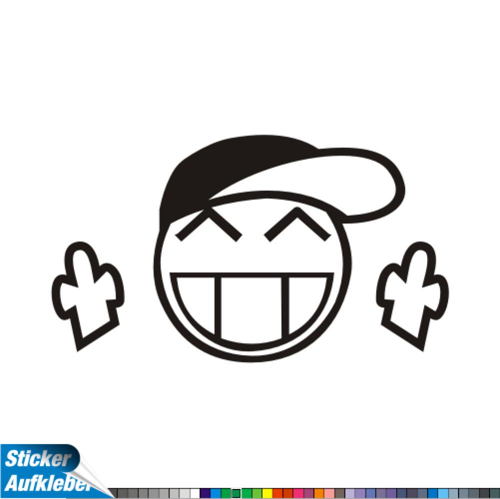 - Smile #5 - Aufkleber Fun Sticker