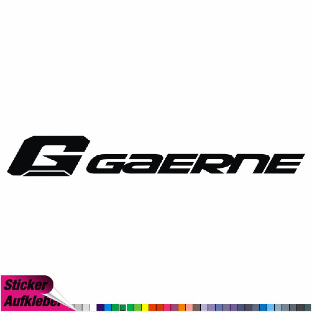 - Gaerne- Aufkleber Sponsorenaufkleber Sticker