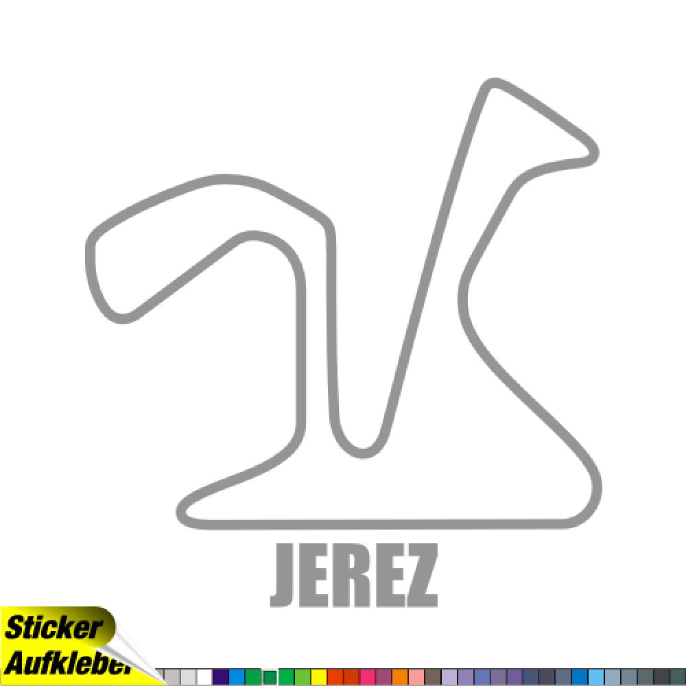 Jerez Raceway Decal Sticker