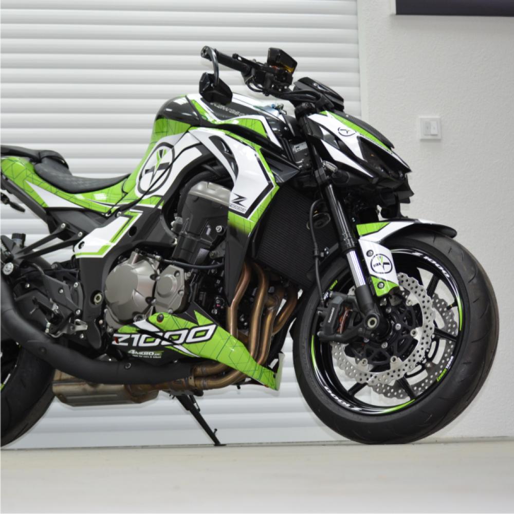 Kawasaki Z1000 "SPIKE" 14- Dekor Stickerkit