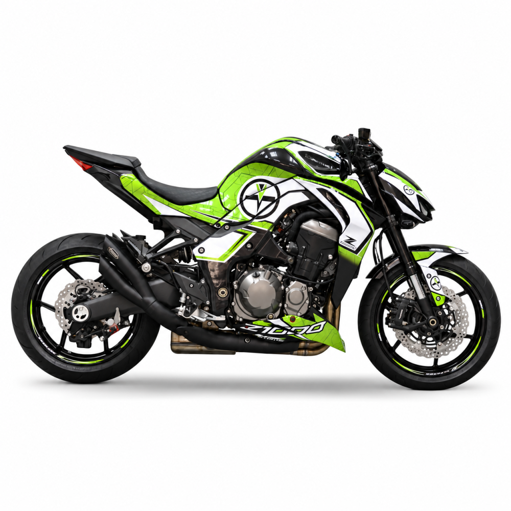 Kawasaki Z1000 (14-25) "SPIKE" Dekor Stickerkit