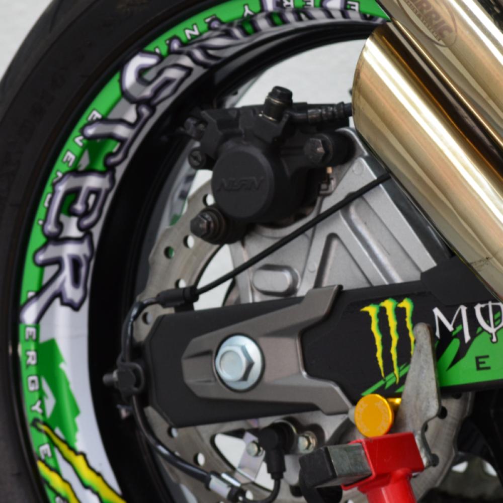 Kawasaki Z800 "Monster" 13-16 Motorrad Dekor Stickerkit