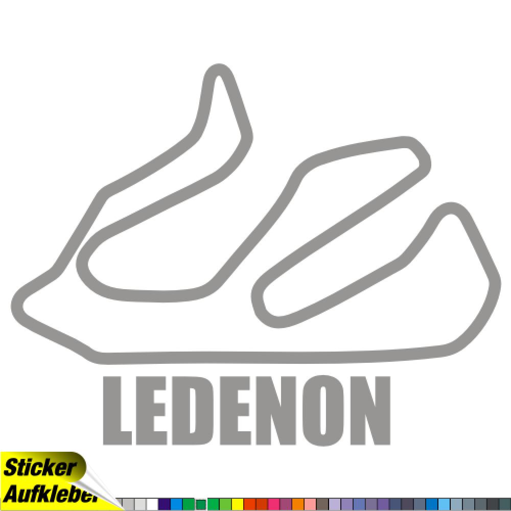 Ledenon Raceway Decal Sticker