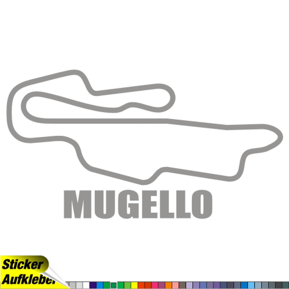 Mugello Racetrack Sticker