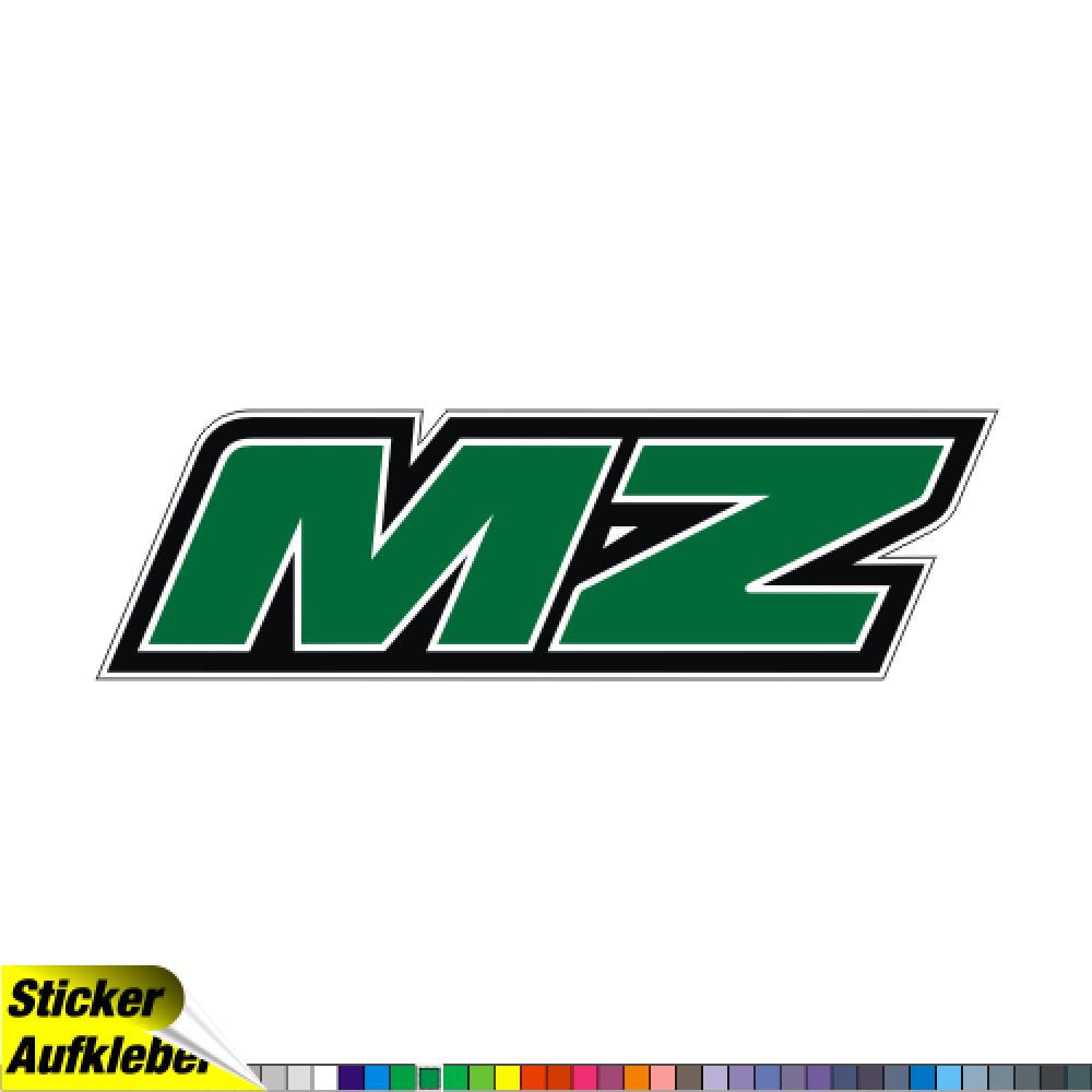 - MZ - #2 Aufkleber Sponsorenaufkleber Sticker