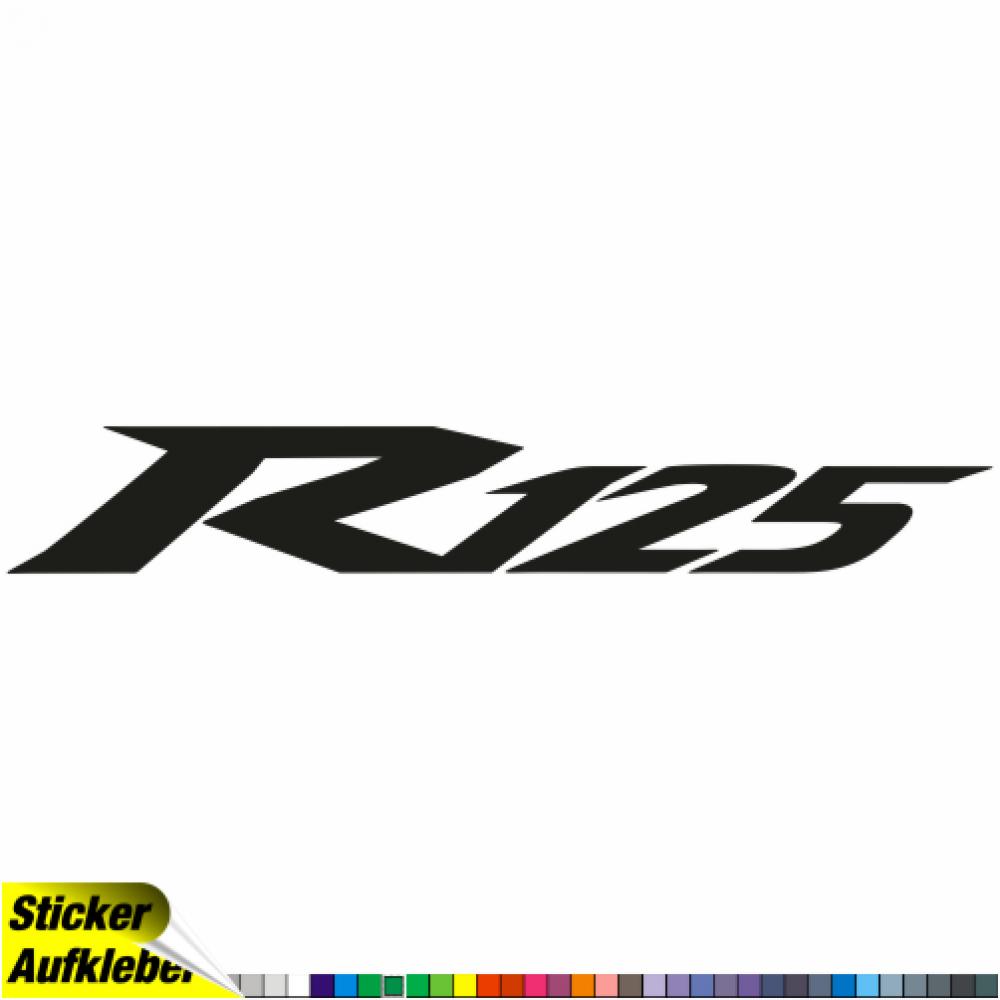 YAMAHA - R125 -  Logo Sticker Decal