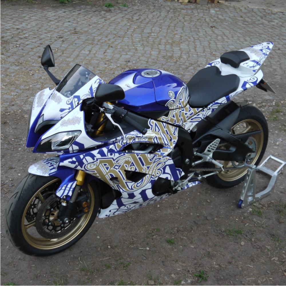 YAMAHA R6 08-16 Streetrace Dekor Stickerkit Aufkleberset