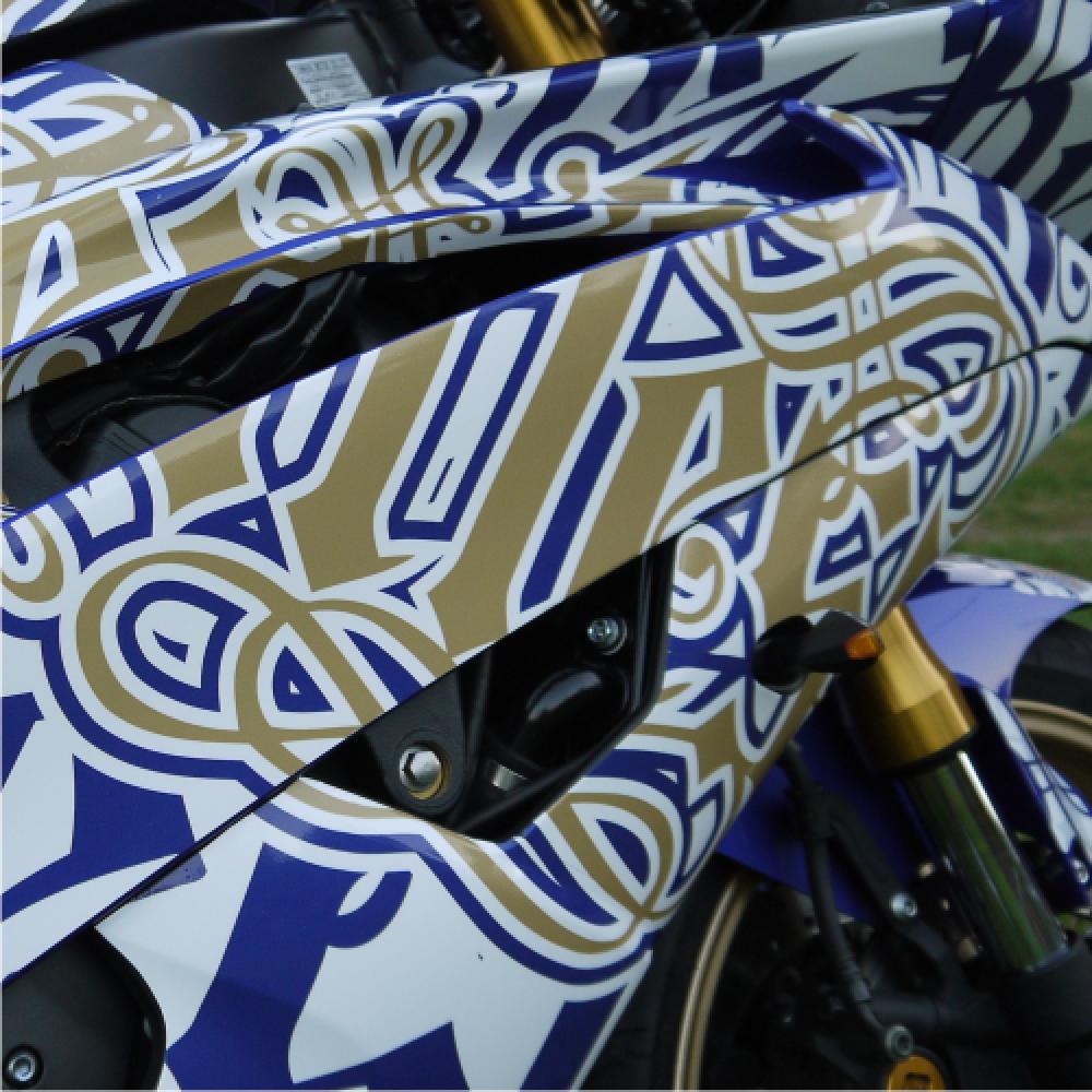 YAMAHA R6 08-16 Streetrace Dekor Stickerkit Aufkleberset