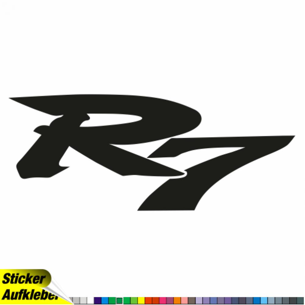 YAMAHA - R7 -  Logo Aufkleber Sticker Decal