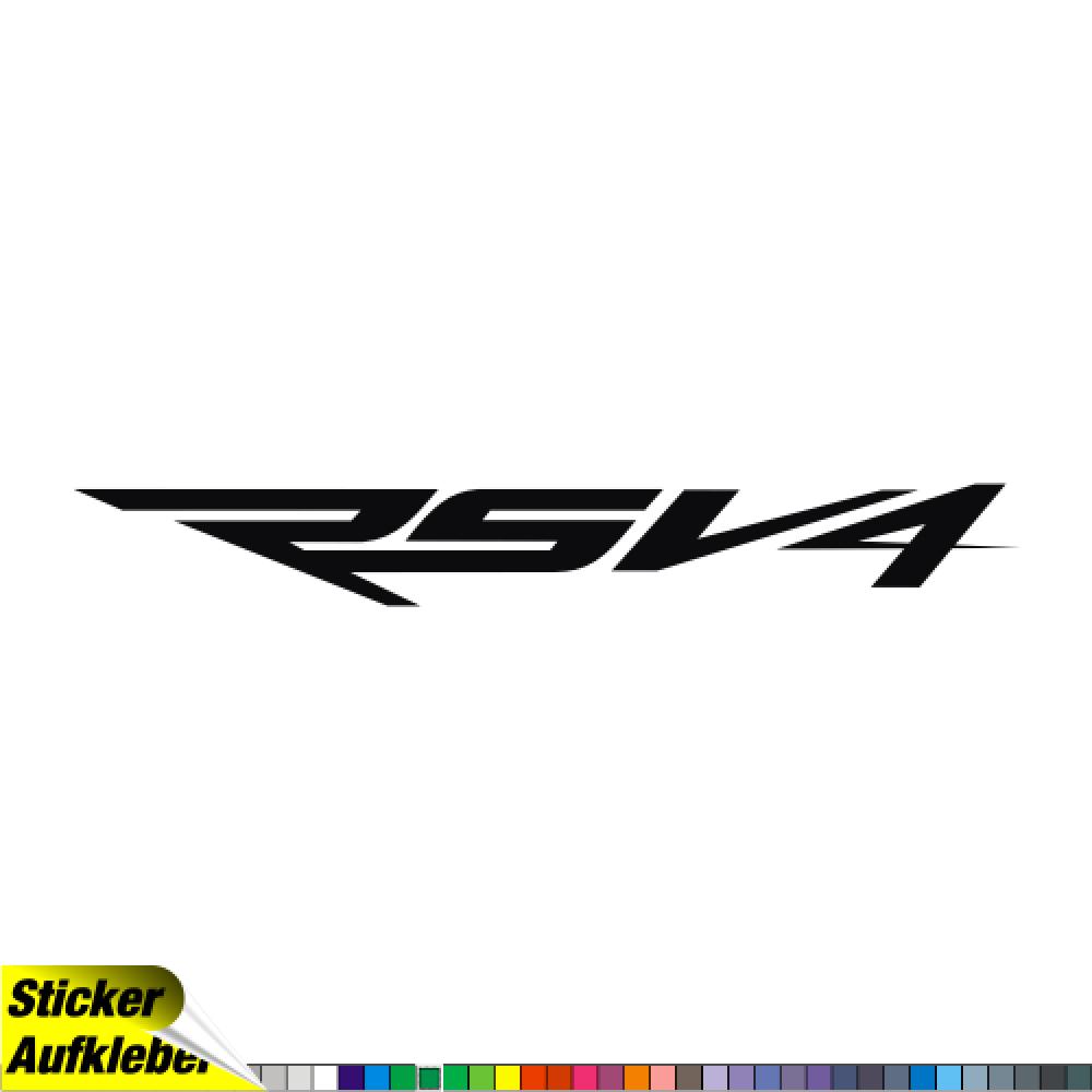 - aprilia RSV4- Aufkleber Sticker Decal
