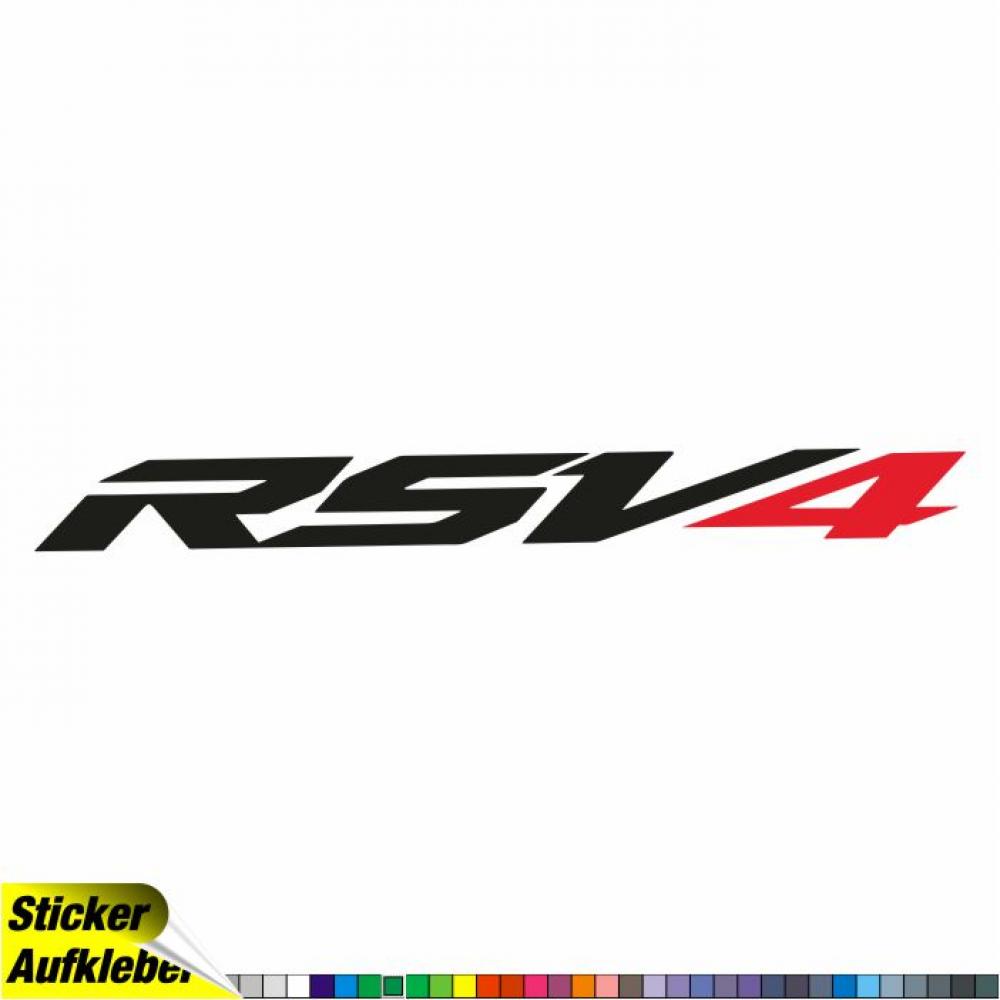 - aprilia RSV4 #1 - NEW Logo 2015 Aufkleber Sticker Decal