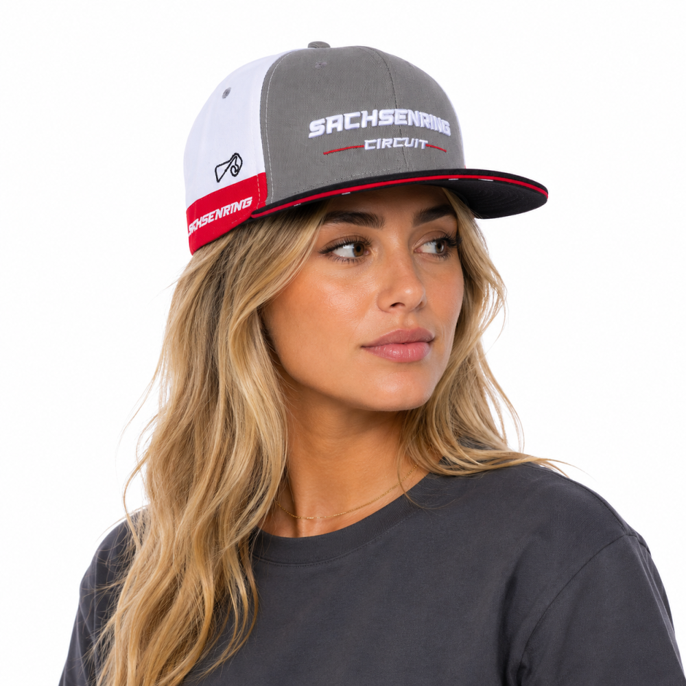 Preview: Sachsenring Circuit Snapback Cap – Two-Tone Edition