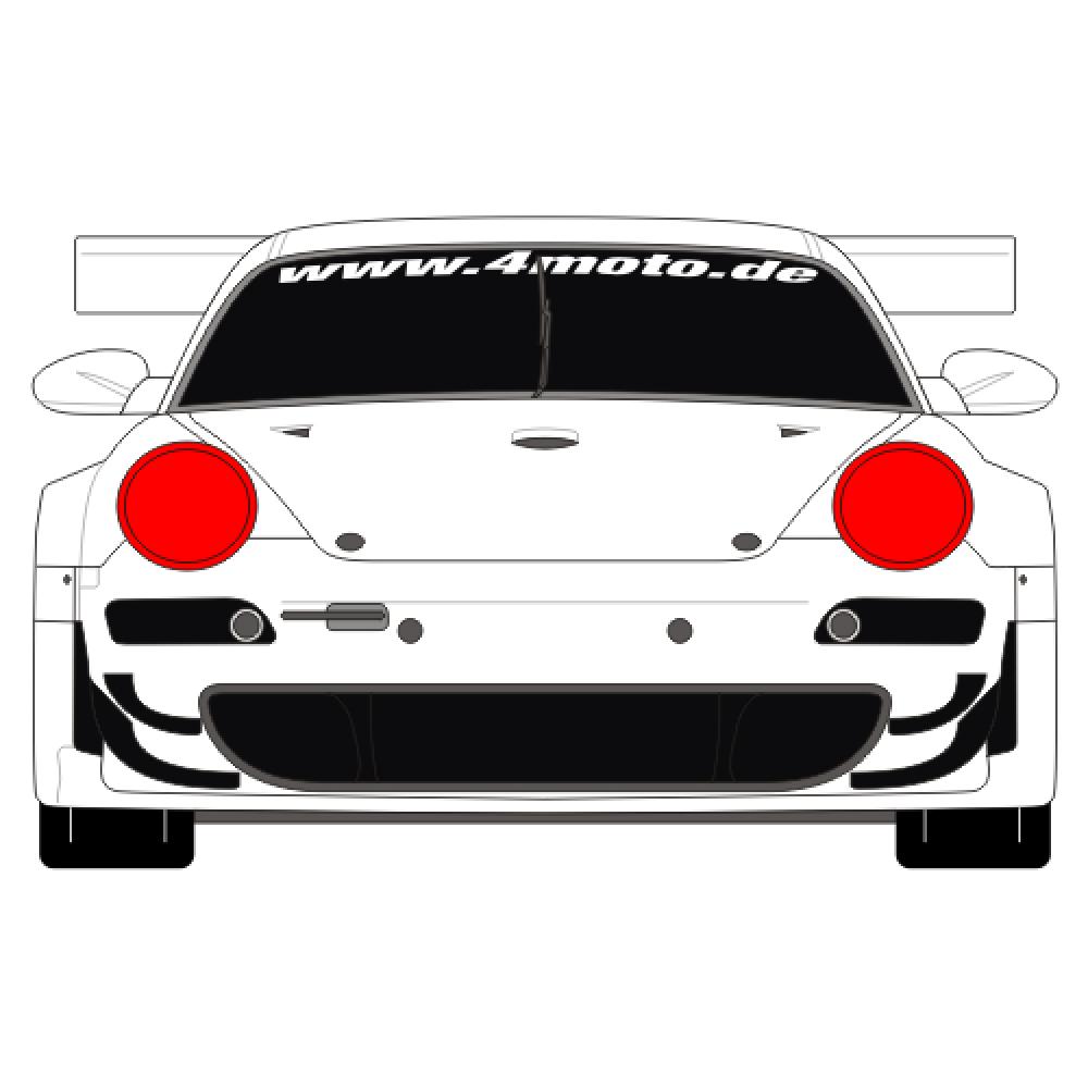 Headlight Colorvinyl Red