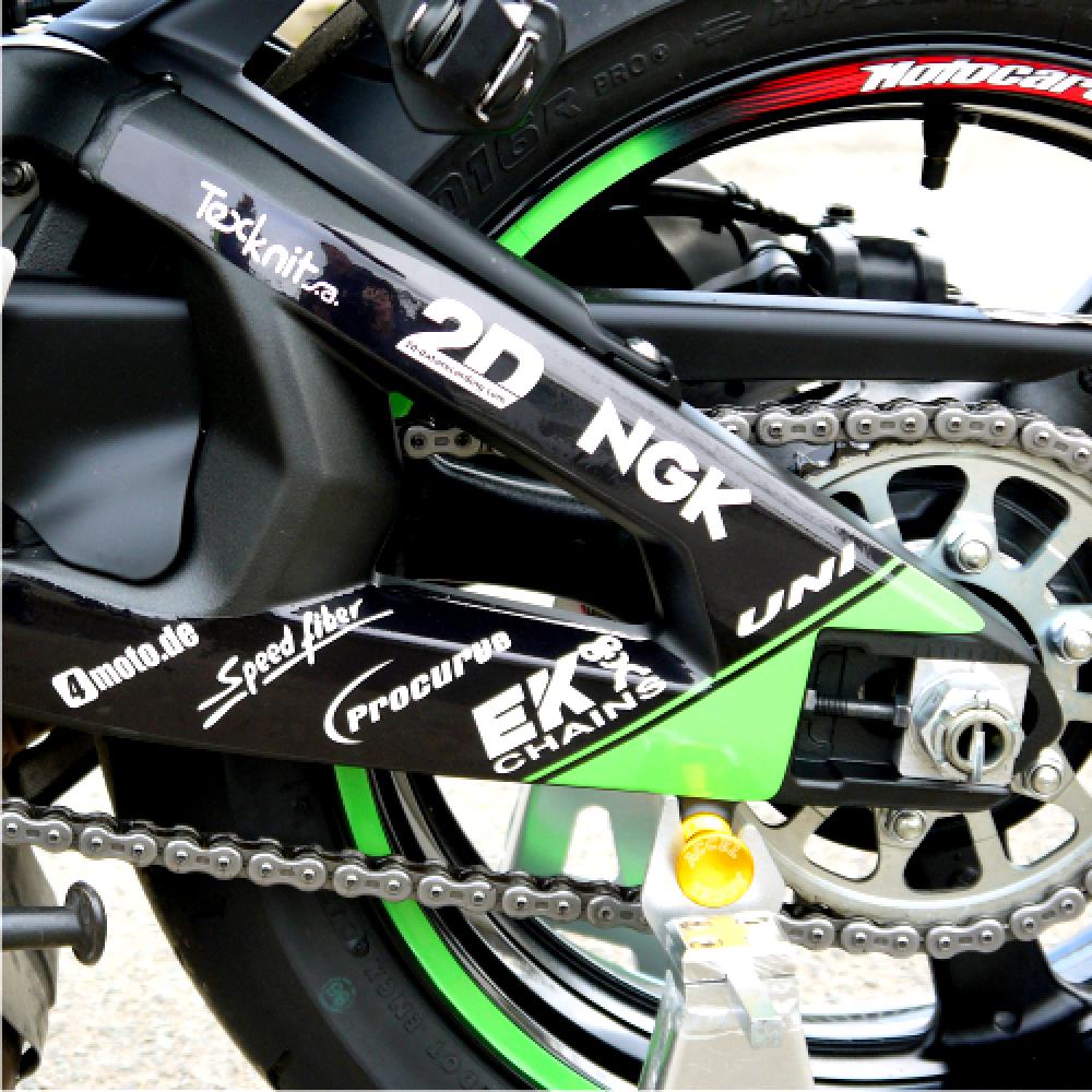 Swingarm Dekor Kawasaki ZX10R Bj 2011-2015 Grün