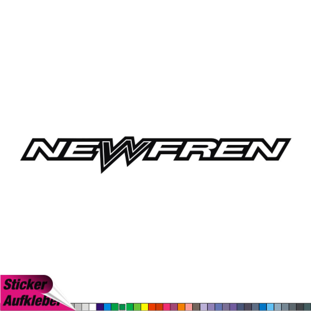 - newfren - Aufkleber Sponsorenaufkleber Sticker