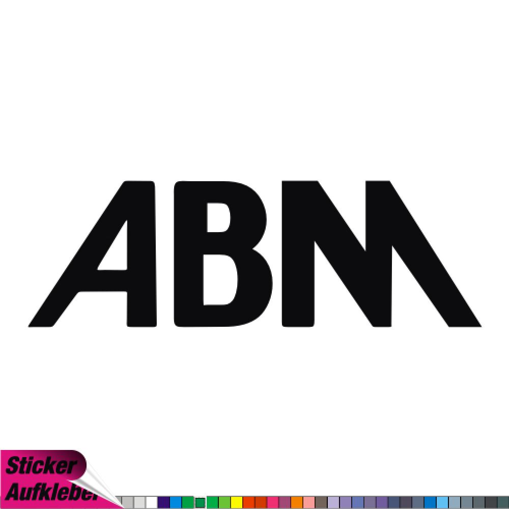 - ABM - Aufkleber Sponsorenaufkleber Sticker