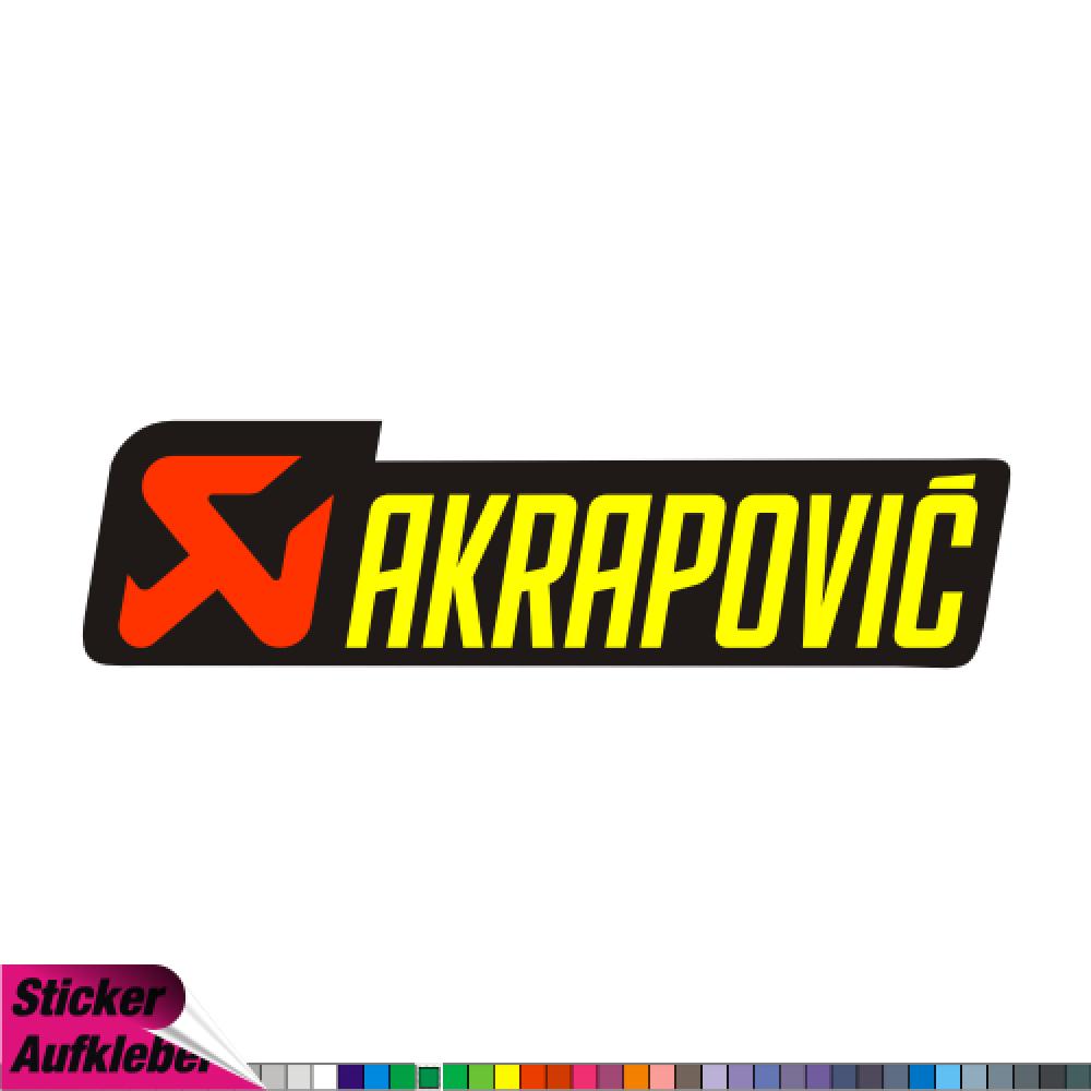 Buy Akrapovic Vertical Sticker Online India