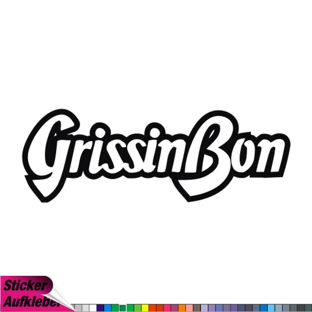 - Grissin Bon - Aufkleber Sponsorenaufkleber Sticker