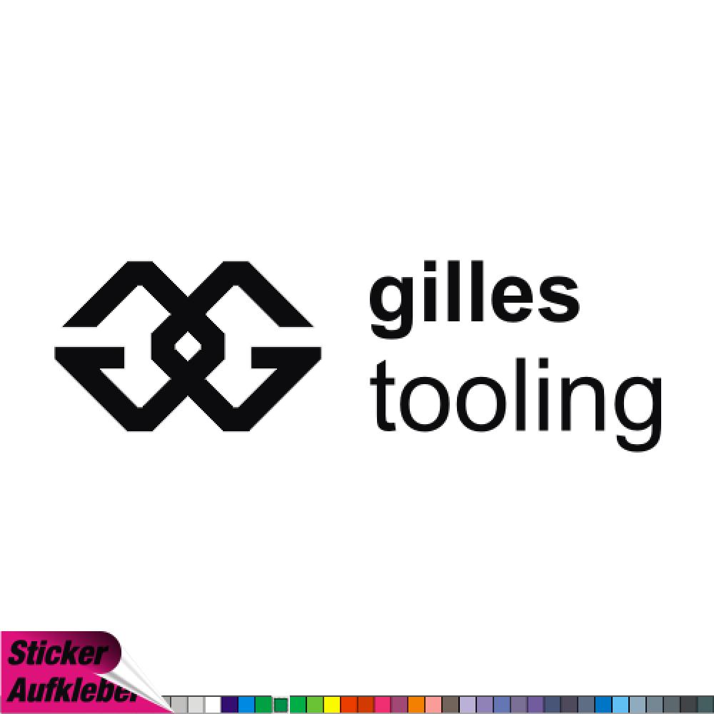 - gilles tooling - Aufkleber Sponsorenaufkleber Sticker