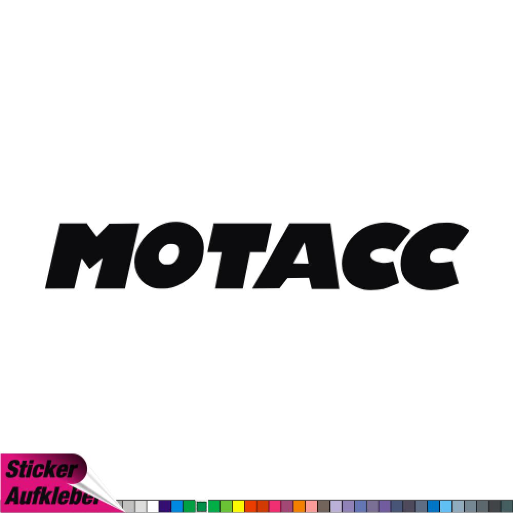 - MOTACC - Aufkleber Sponsorenaufkleber Sticker