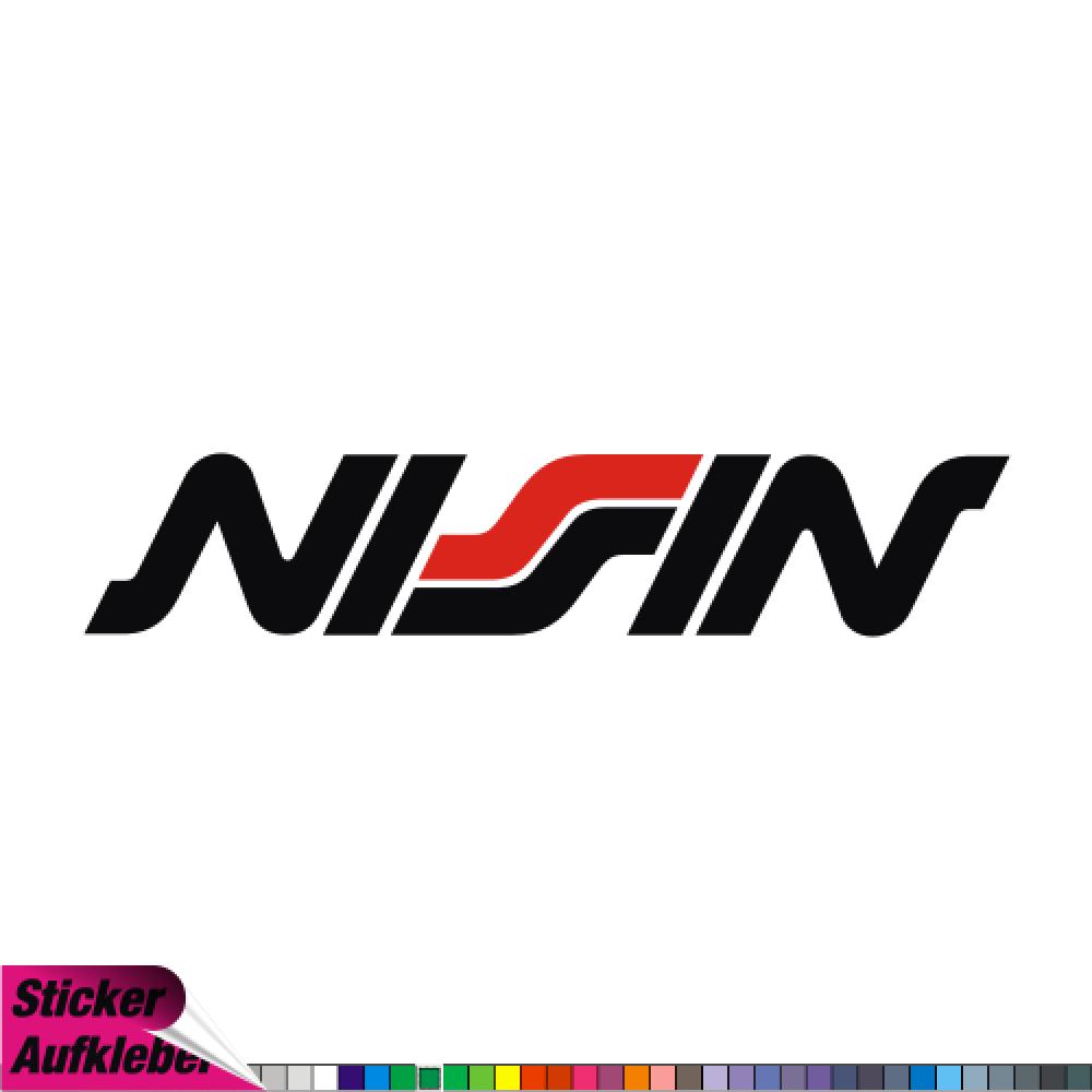 - NISSIN #2 - Aufkleber Sponsorenaufkleber Sticker